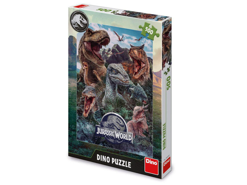 Dino Puzzle Jurský svět 500 dílků